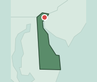 Map showing the location of ZIP code 19801 within Delaware