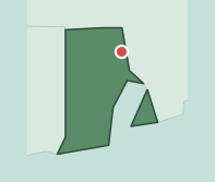 Map showing the location of ZIP code 02863 within Rhode Island