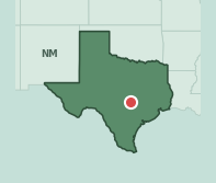 Map showing the location of ZIP code 78705 within Texas