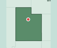 Map showing the location of ZIP code 84606 within Utah