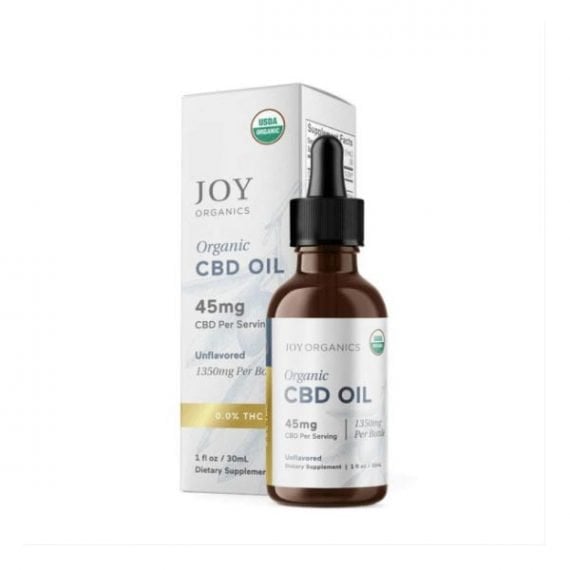 Joy Organics Broad Spectrum CBD Oil Tincture
