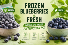 fresh or frozen blueberries