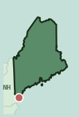 Map showing the location of this neighborhood within Maine