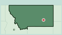 Map showing the location of this neighborhood within Montana