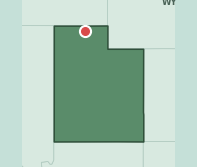 Map showing the location of ZIP code 84337 within Utah