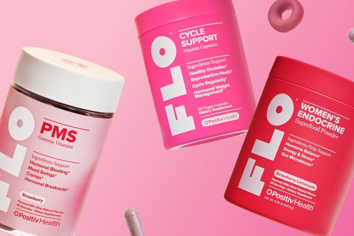 FLO PMS gummy vitamins by O Positiv