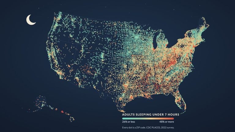 The Best-Rested ZIP Code in Every State